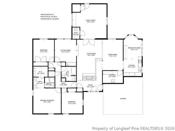 $265,000 | 6406 Irvington Court, Fayetteville, NC 28314