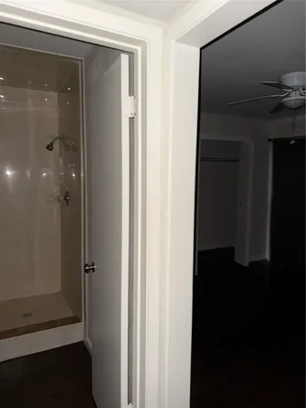 a view of a elevator