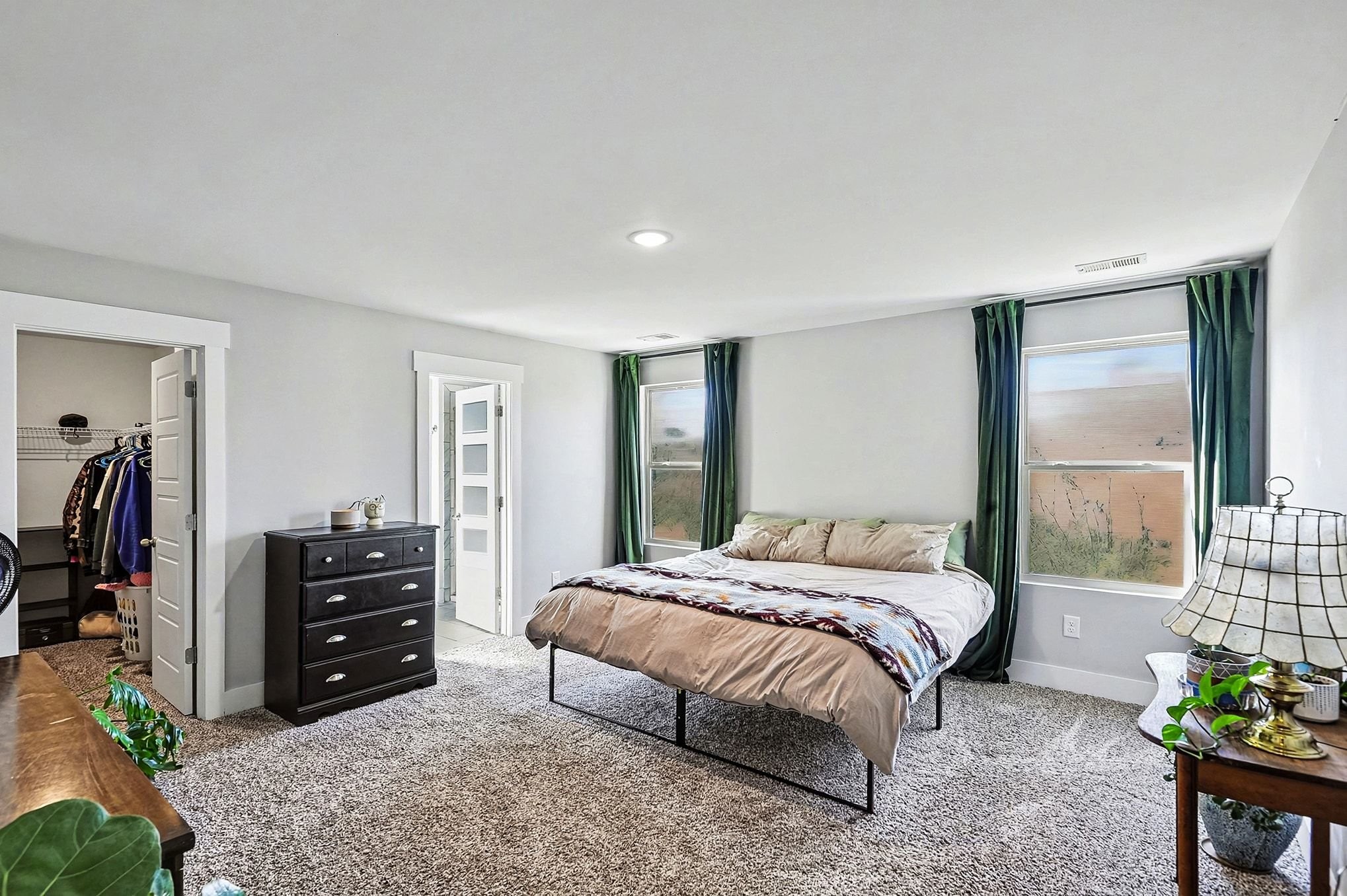 616 Bella Court Lebanon, TN 37087 - Photo 14 of 32 a bedroom with a bed and a dresser with a large window