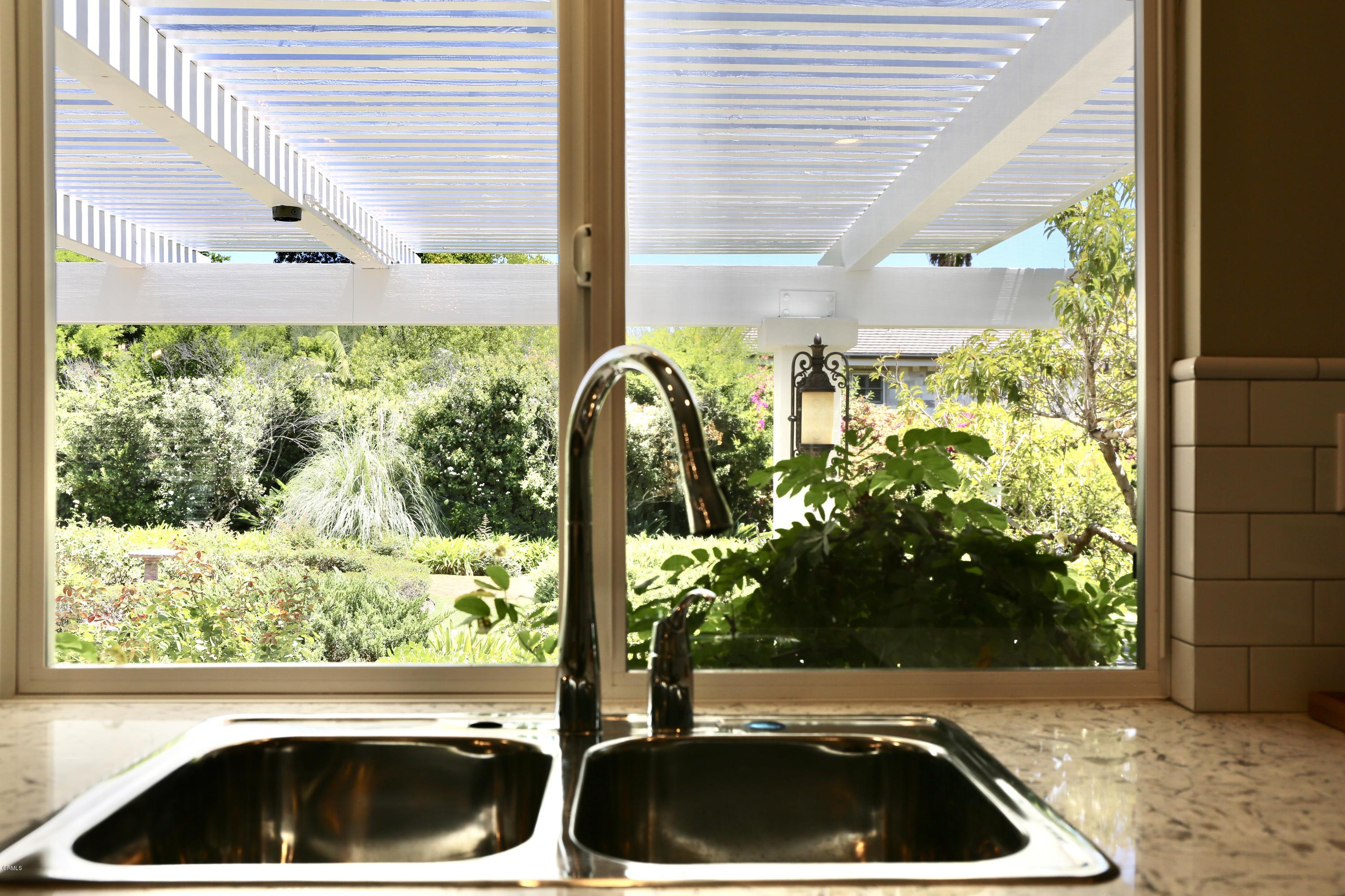 1518 Rodeo Road Arcadia, CA 91006 - Photo 9 of 30 a view of a sink and porch with a yard