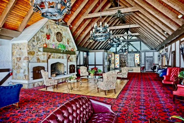 a group of people sitting in a living room