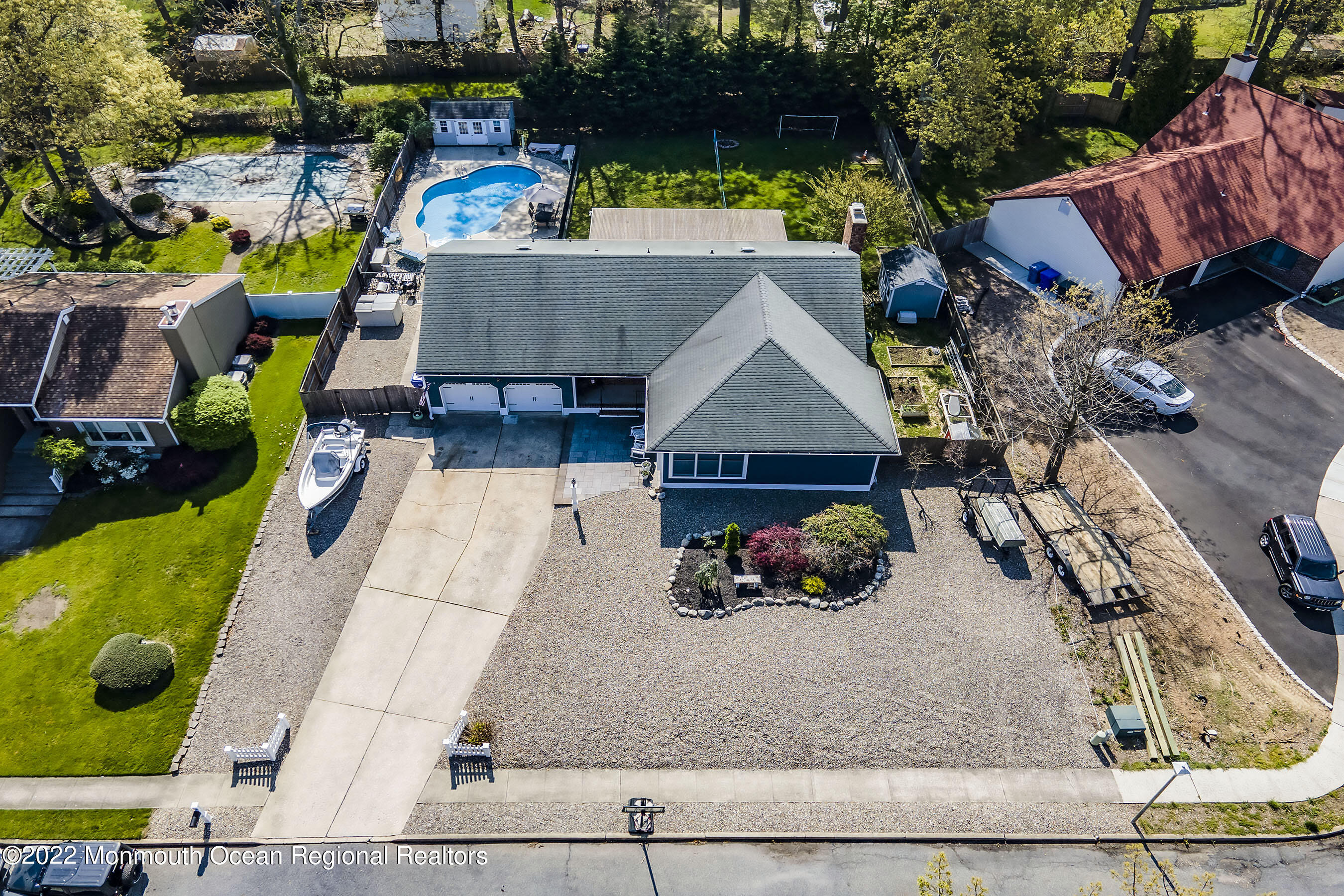 9 Lawrence Drive Brick, NJ 08724 - Photo 34 of 39 FrontAerial1