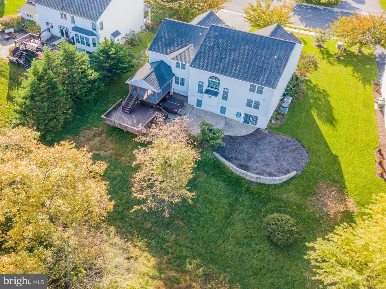 5986 Calvert Way Eldersburg, MD 21784 - Photo 5 of 40 an aerial view of residential house with pool and yard