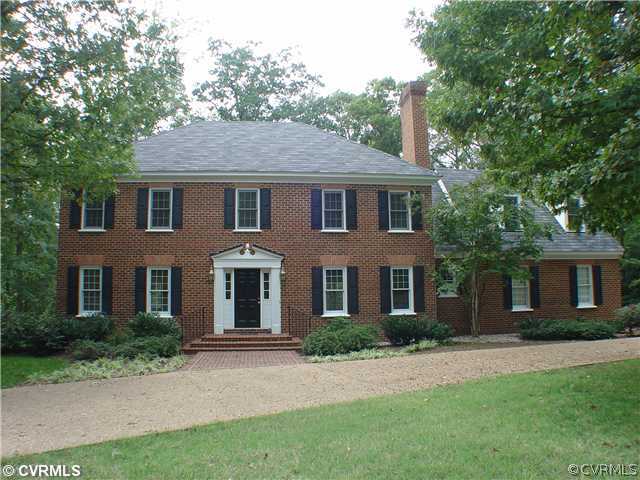 Exterior Front - Mostly brick traditional home on