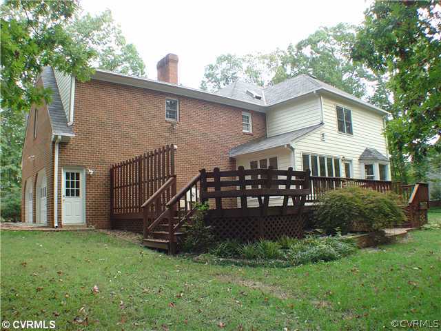 2520 Rochester Court Midlothian, VA 23113 - Photo 12 of 12 Exterior Back - Mostly brick traditional home; lar