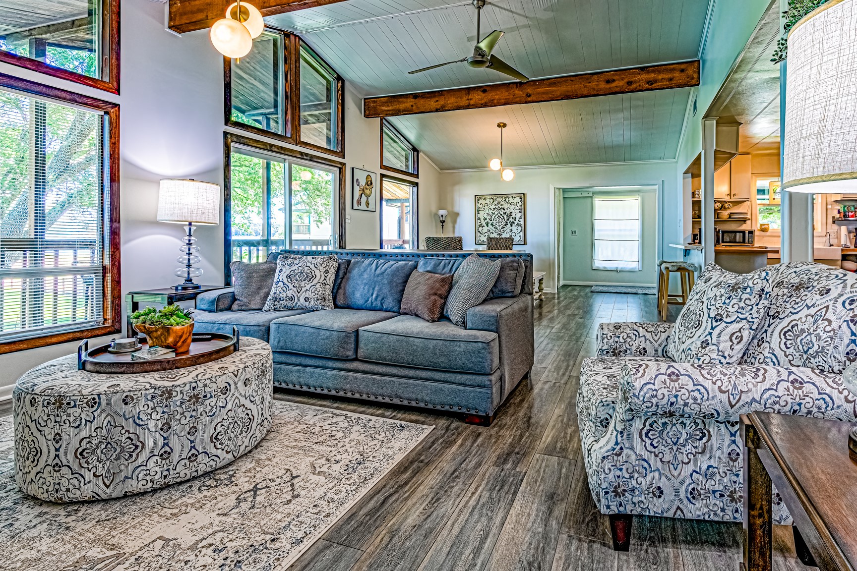 480 Johnson Road Coldspring, TX 77331 - Photo 23 of 49 Upstairs, enter the main open-concept living area