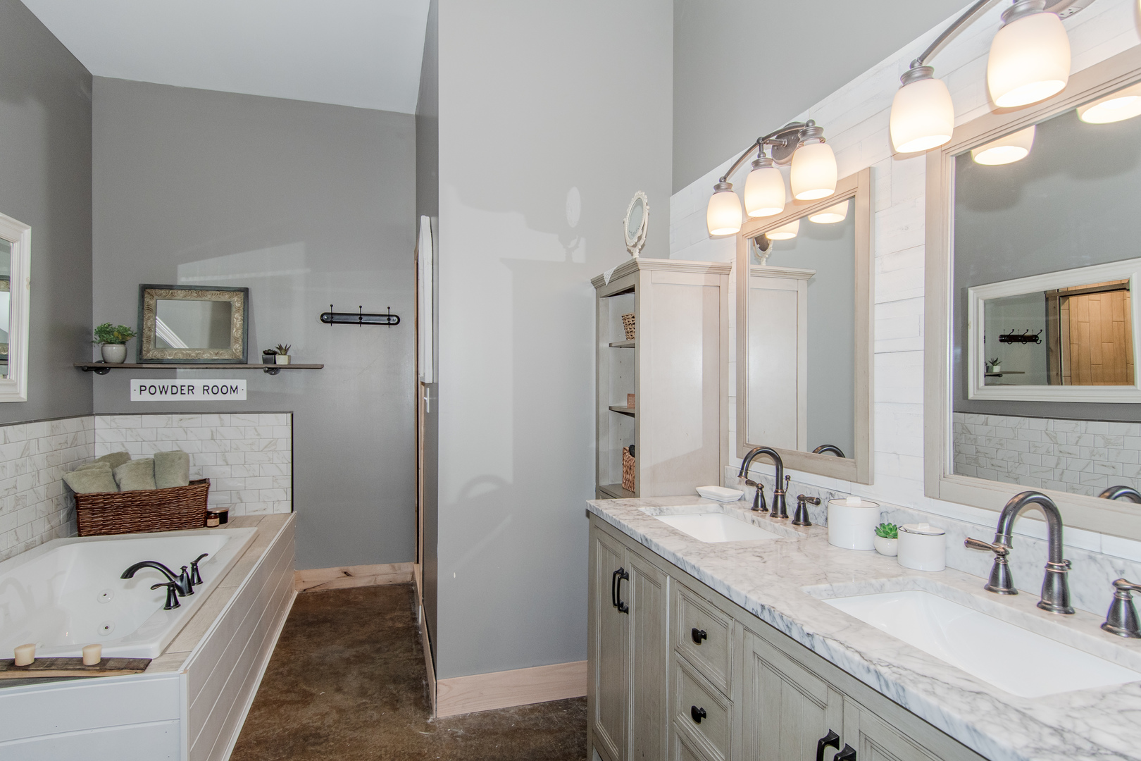 1255 West Dupont Road Morris, IL 60450 - Photo 21 of 26 a bathroom with a sink and a mirror