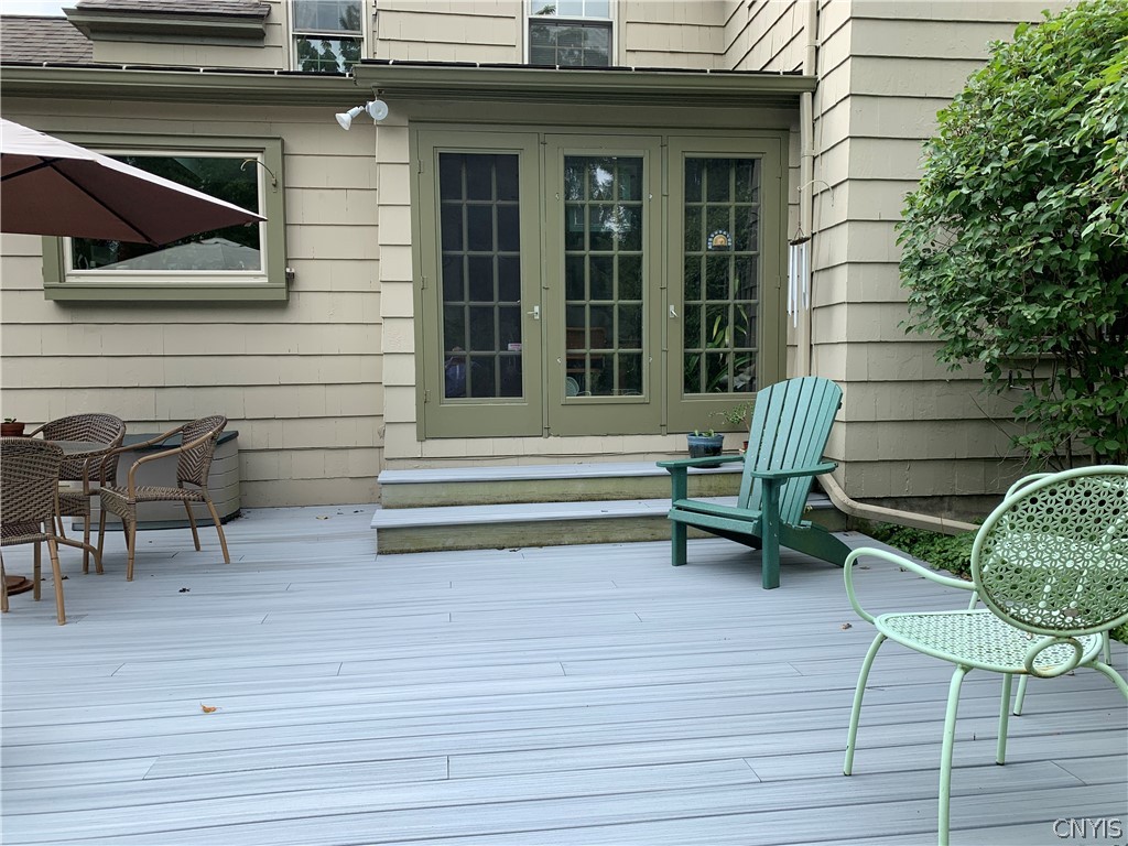 215 Dewitt Road Syracuse, NY 13214 - Photo 32 of 49 Room for an expansive lounge, just outside the Fr