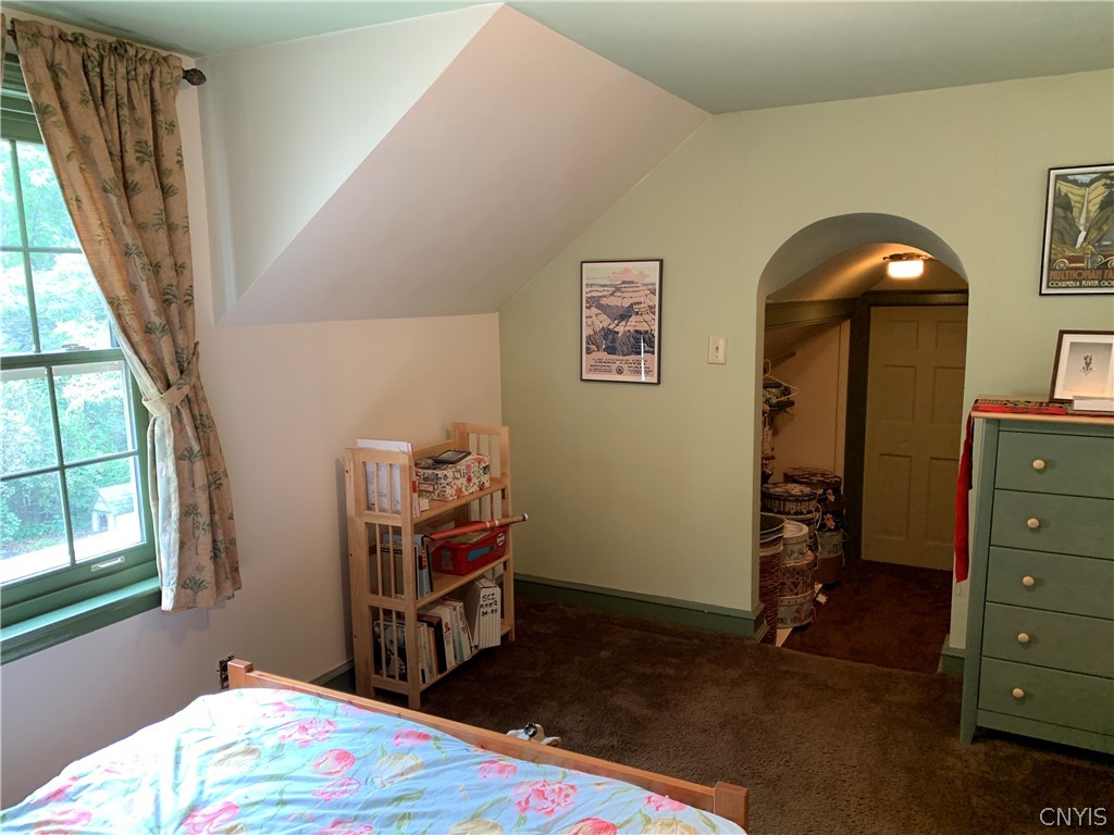 215 Dewitt Road Syracuse, NY 13214 - Photo 39 of 49 Fourth bedroom facing the garden with a walk-in cl