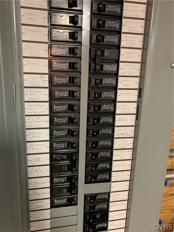 215 Dewitt Road Syracuse, NY 13214 - Photo 47 of 49 Circuit Breakers labeled for your convenience