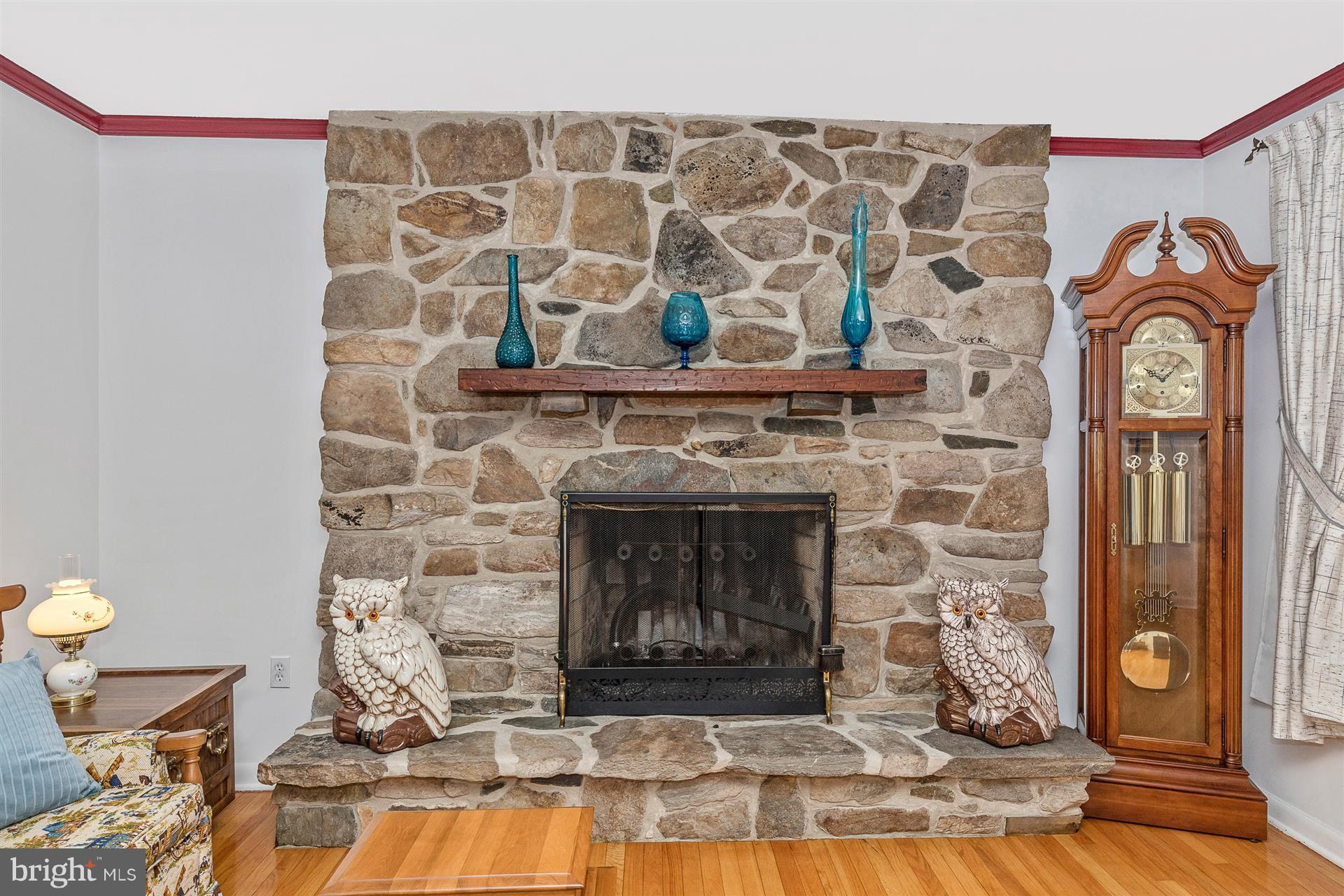 4406 Teen Barnes Road Frederick, MD 21703 - Photo 8 of 30 a living room with a fireplace