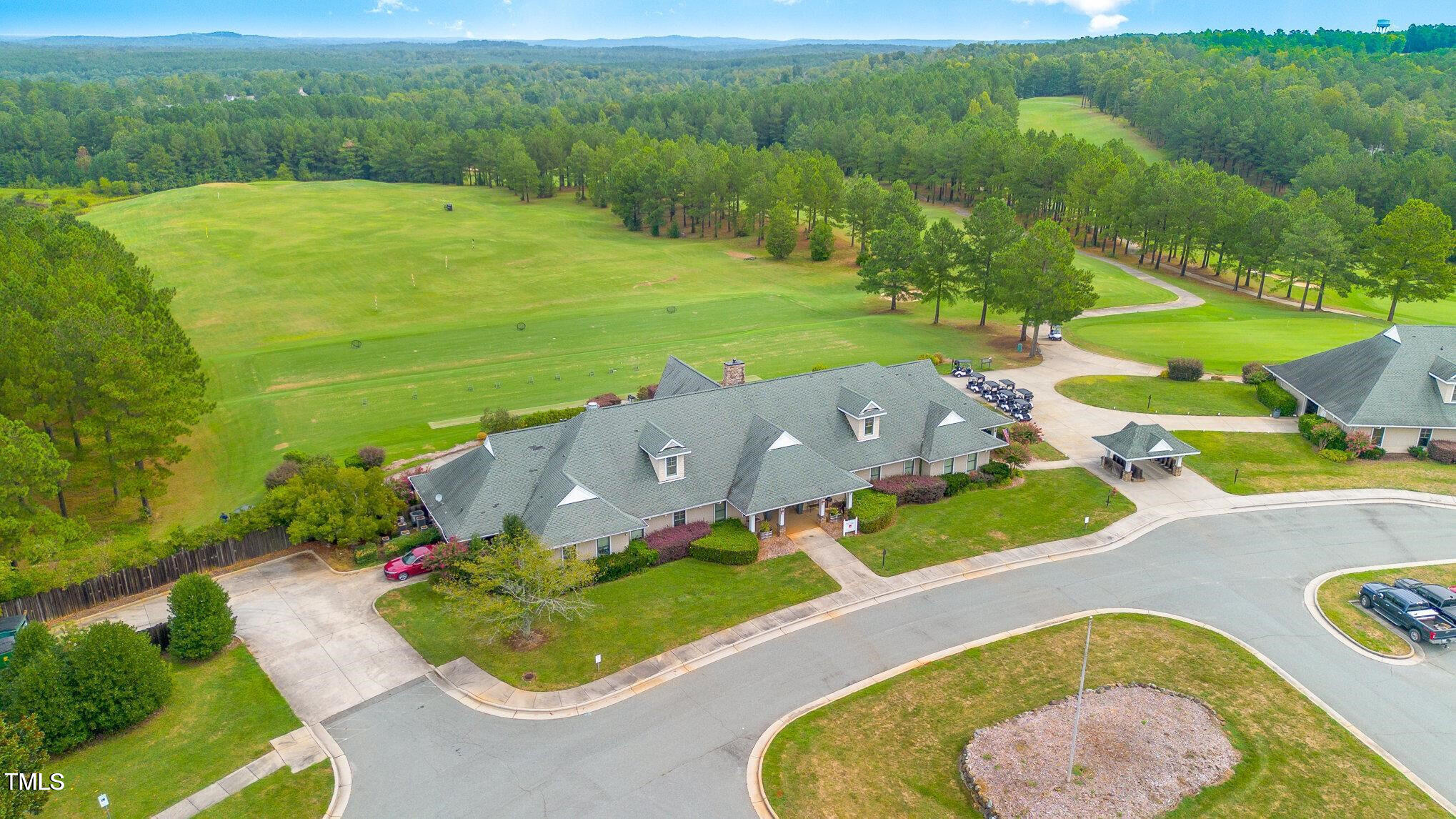 9 High Ridge Lane Pittsboro, NC 27312 - Photo 20 of 25 an aerial view of a house