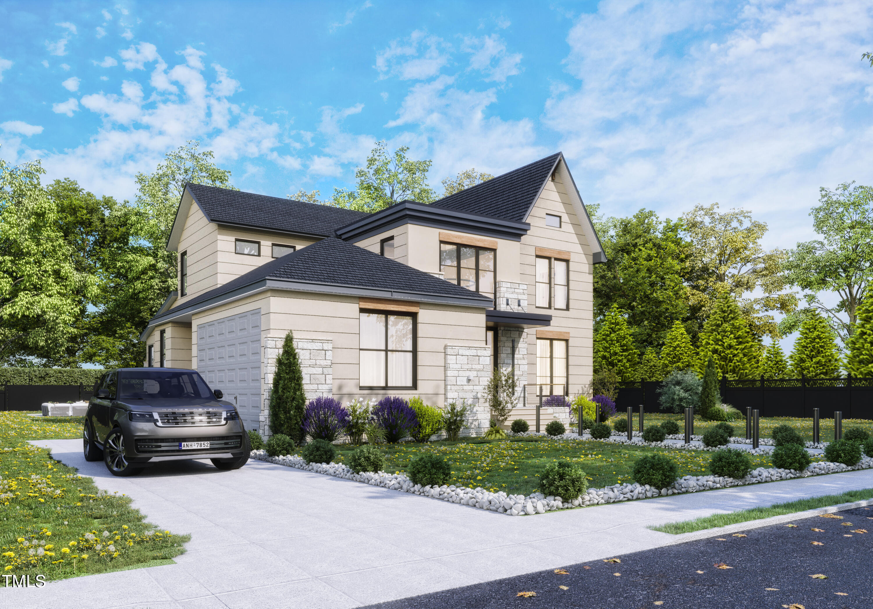 9 High Ridge Lane Pittsboro, NC 27312 - Photo 23 of 25 a house view with a outdoor space