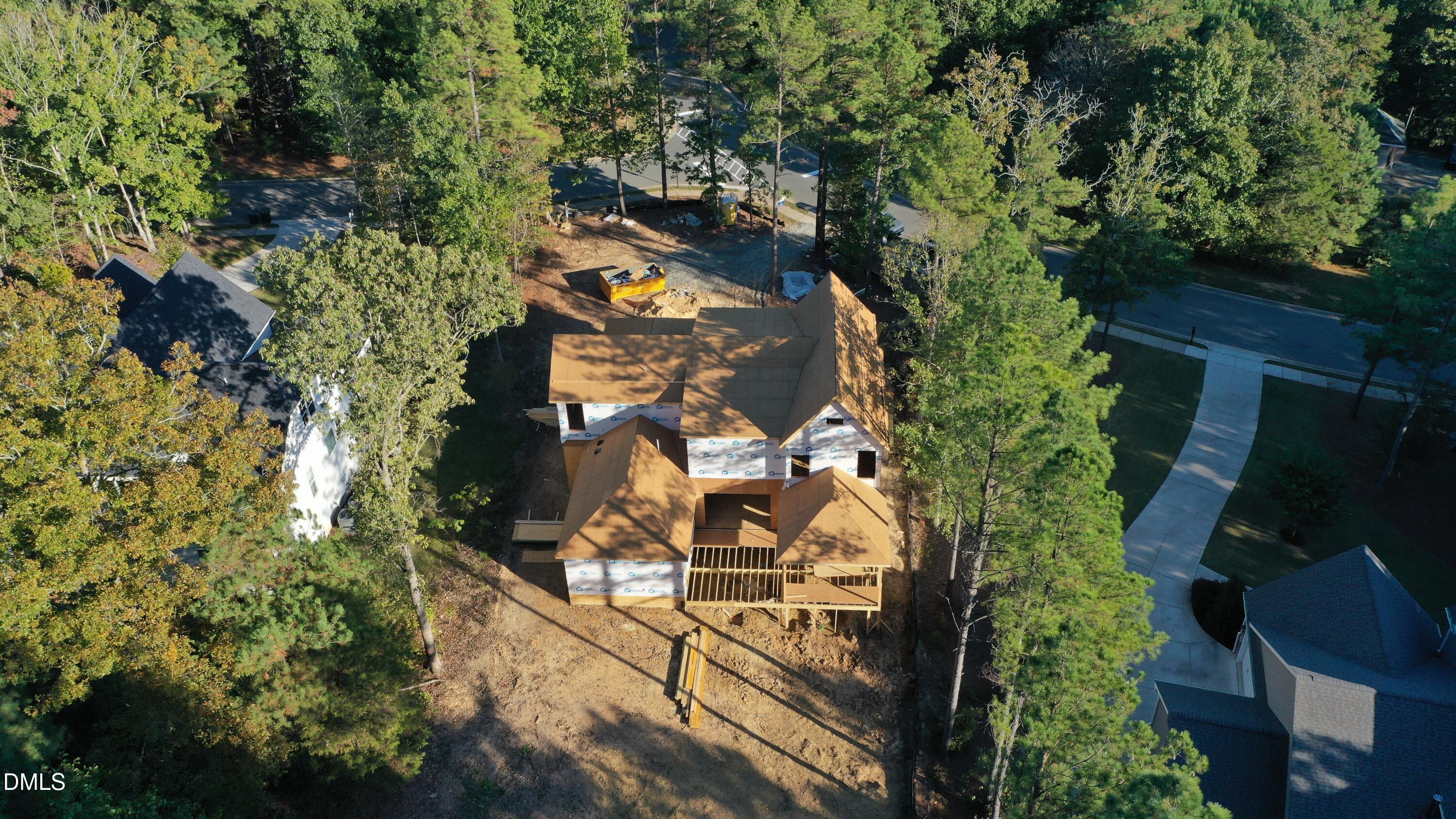 9 High Ridge Lane Pittsboro, NC 27312 - Photo 7 of 25 an aerial view of a residential houses with outdoor space