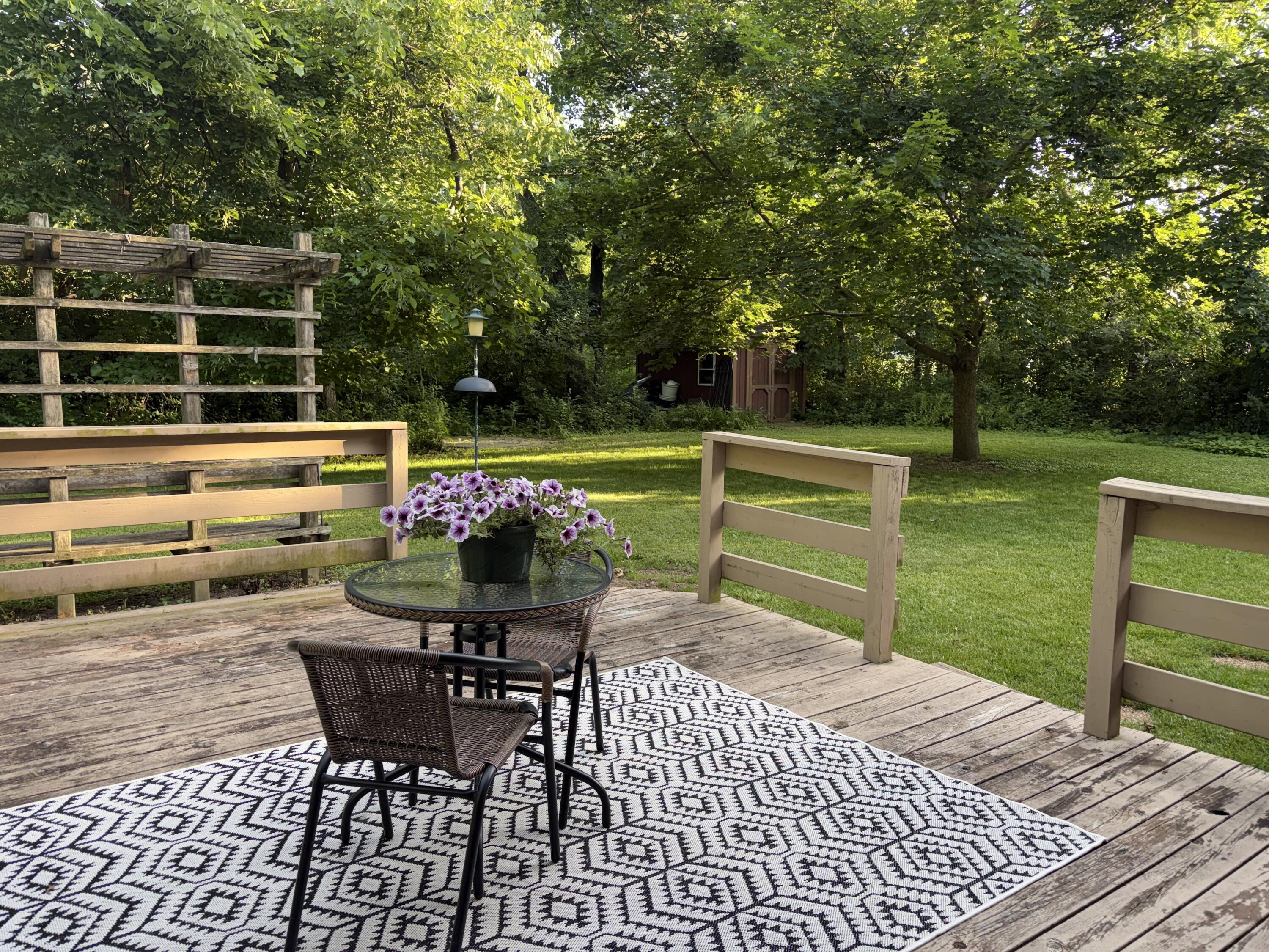 12785 West Bobwood Road New Berlin, WI 53151 - Photo 37 of 39 Enjoy a private backyard, mature landscaping. Bring the BBQ!