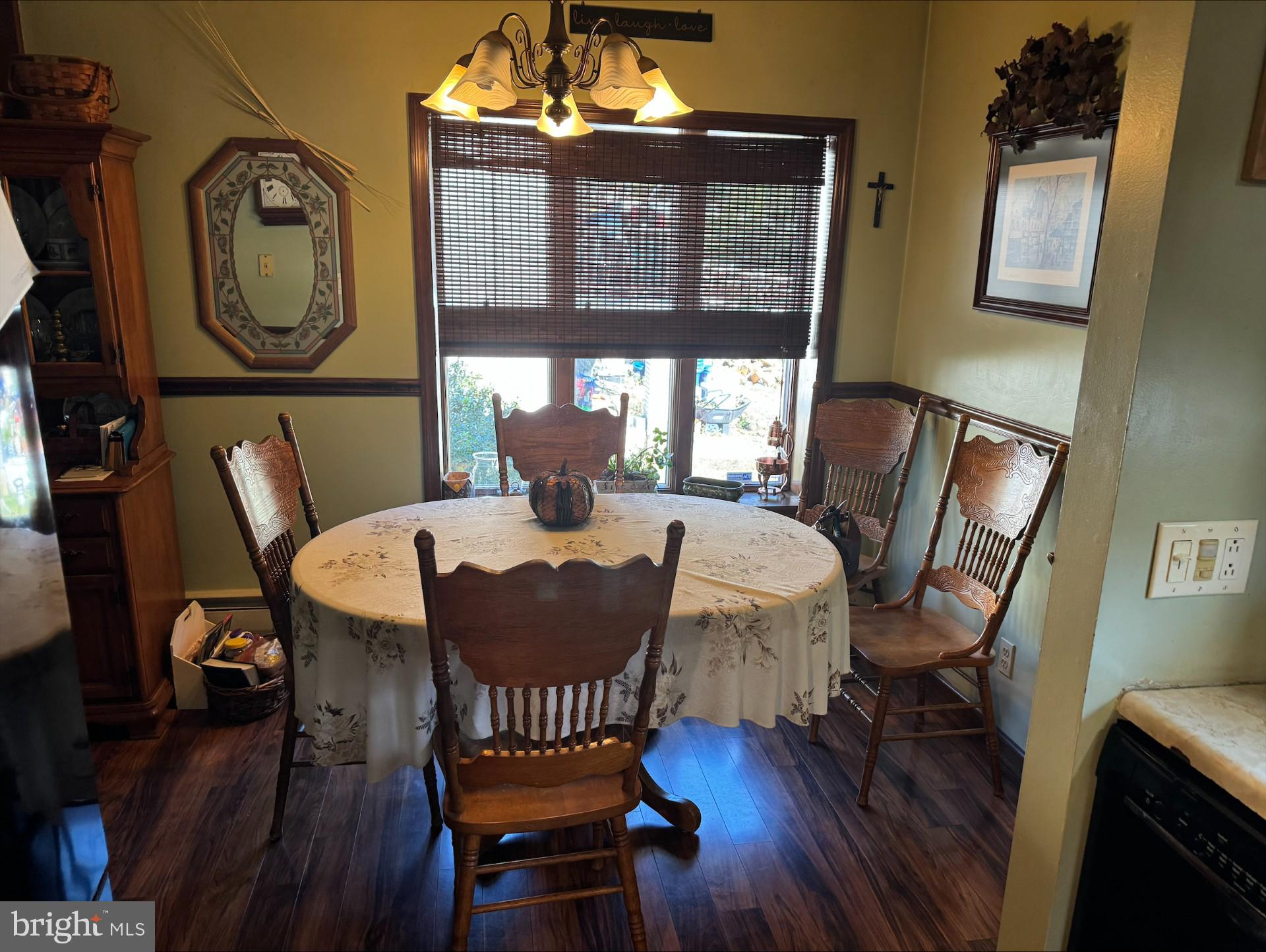 152 Stein Road Ashland, PA 17921 - Photo 16 of 40 a view of a dining room with furniture window and wooden floor