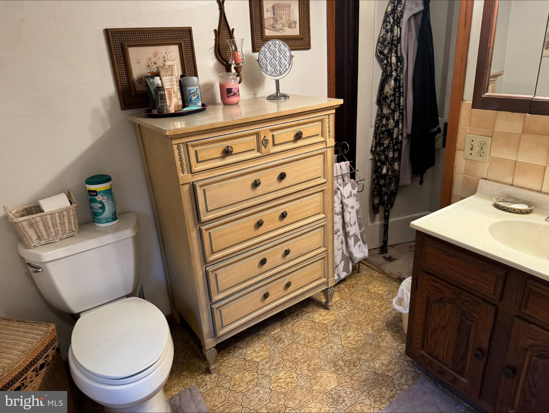 152 Stein Road Ashland, PA 17921 - Photo 24 of 40 a bathroom with a toilet and a sink