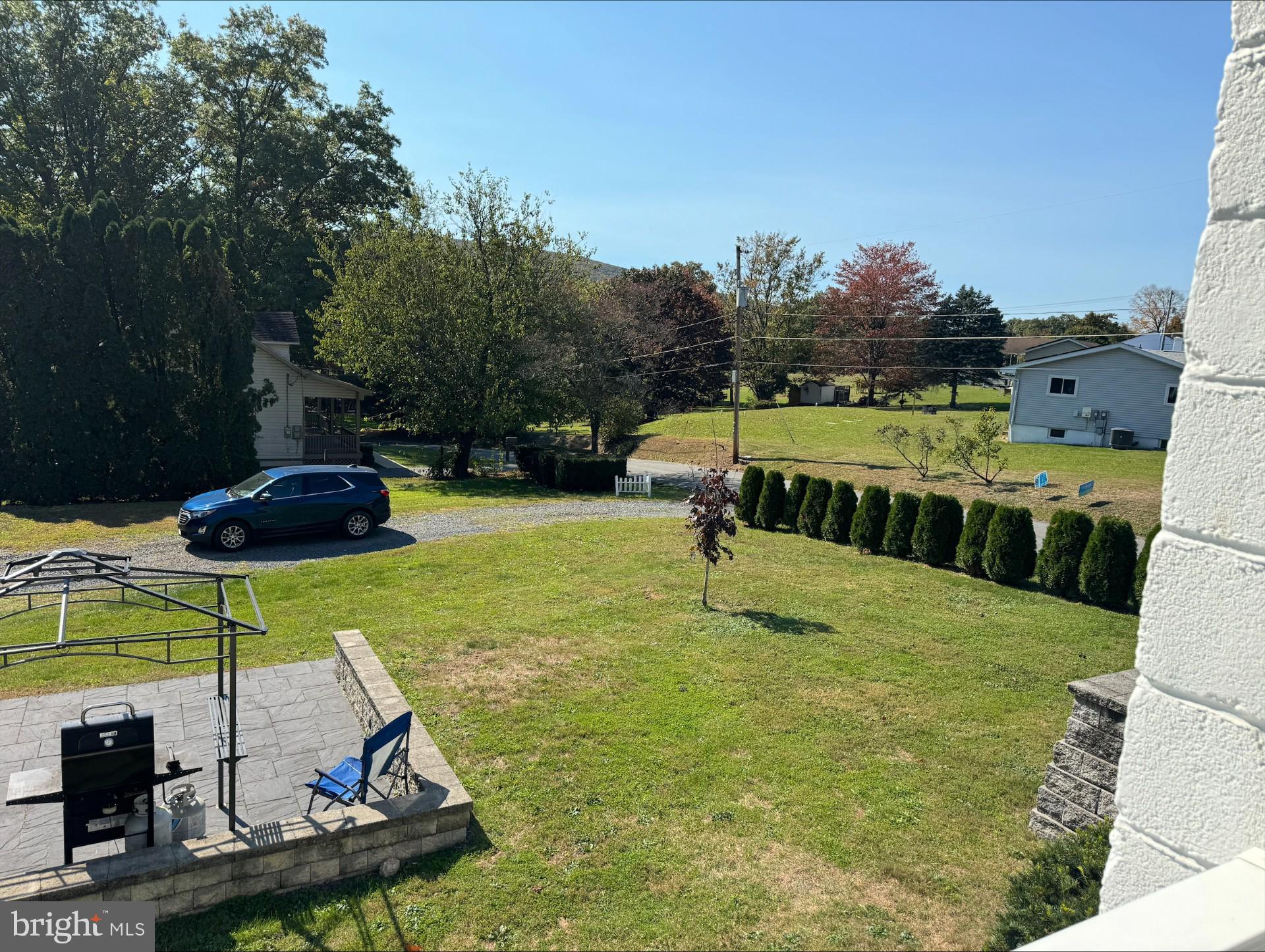 152 Stein Road Ashland, PA 17921 - Photo 30 of 40 a view of a swimming pool with a yard and furniture