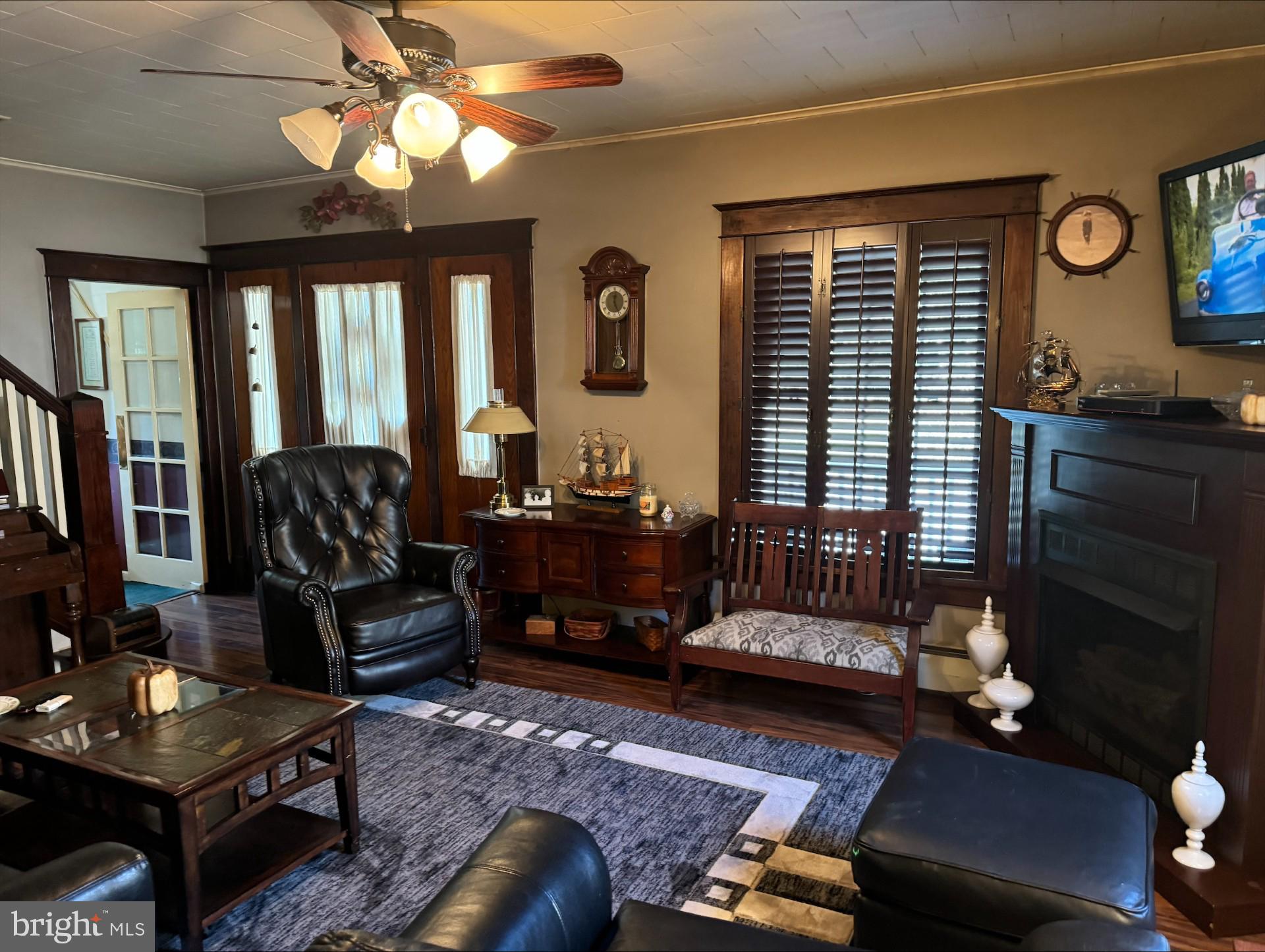 152 Stein Road Ashland, PA 17921 - Photo 9 of 40 a living room with furniture and a fireplace