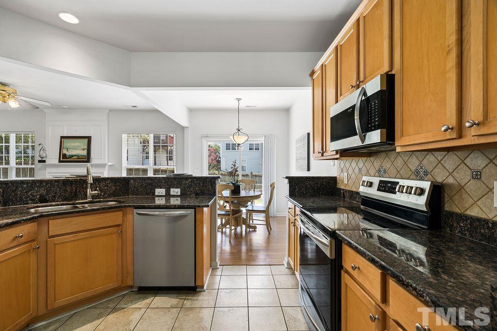 109 Huntersville Road Morrisville, NC 27560 - Photo 16 of 30 Kitchen with Stainless Steel Appliances