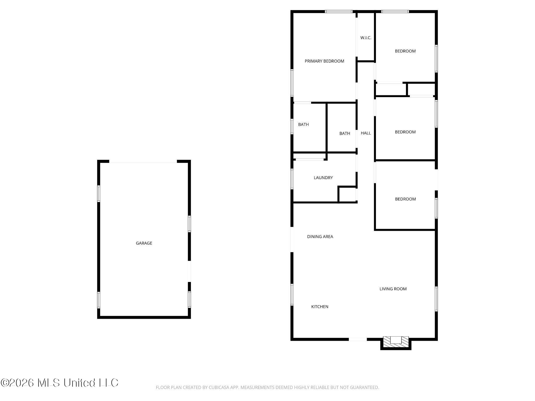 22228 William Ward Road Moss Point, MS 39562 - Photo 36 of 36 Floor Plan