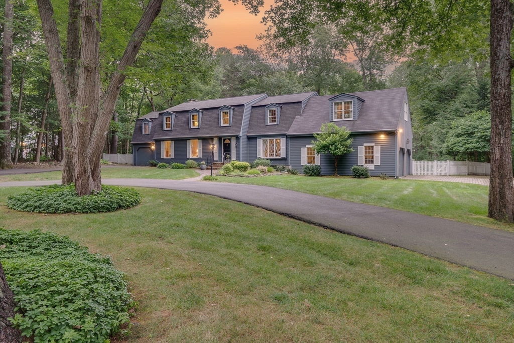 14 Harvard Drive Bedford, MA 01730 - Photo 30 of 40 a view of a big house with a big yard and large tree