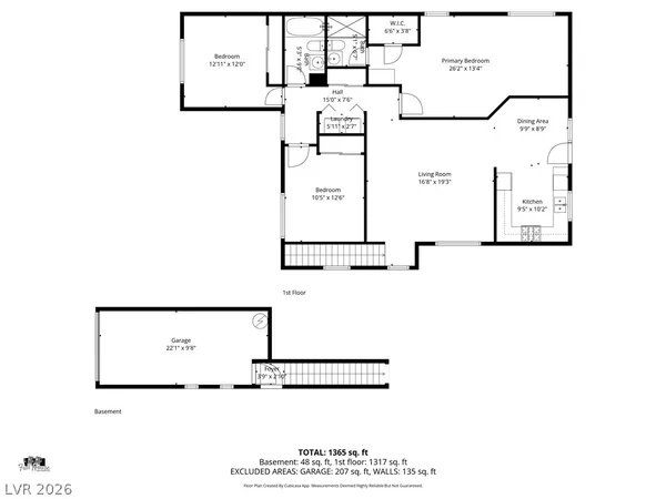 $1,595 | 7561 Glowing Ember Court, Unit 201, Las Vegas, NV 89130