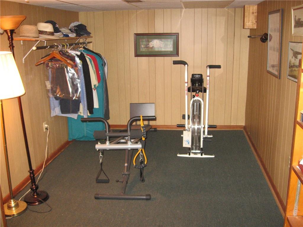 548 Ridgeview Road Mount Pleasant, PA 15666 - Photo 21 of 23 4th bedroom currently a gym and storage. There is an office next to this bedroom.