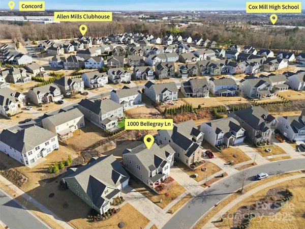 $845,000 | 1000 Bellegray Lane Northwest, Concord, NC 28027