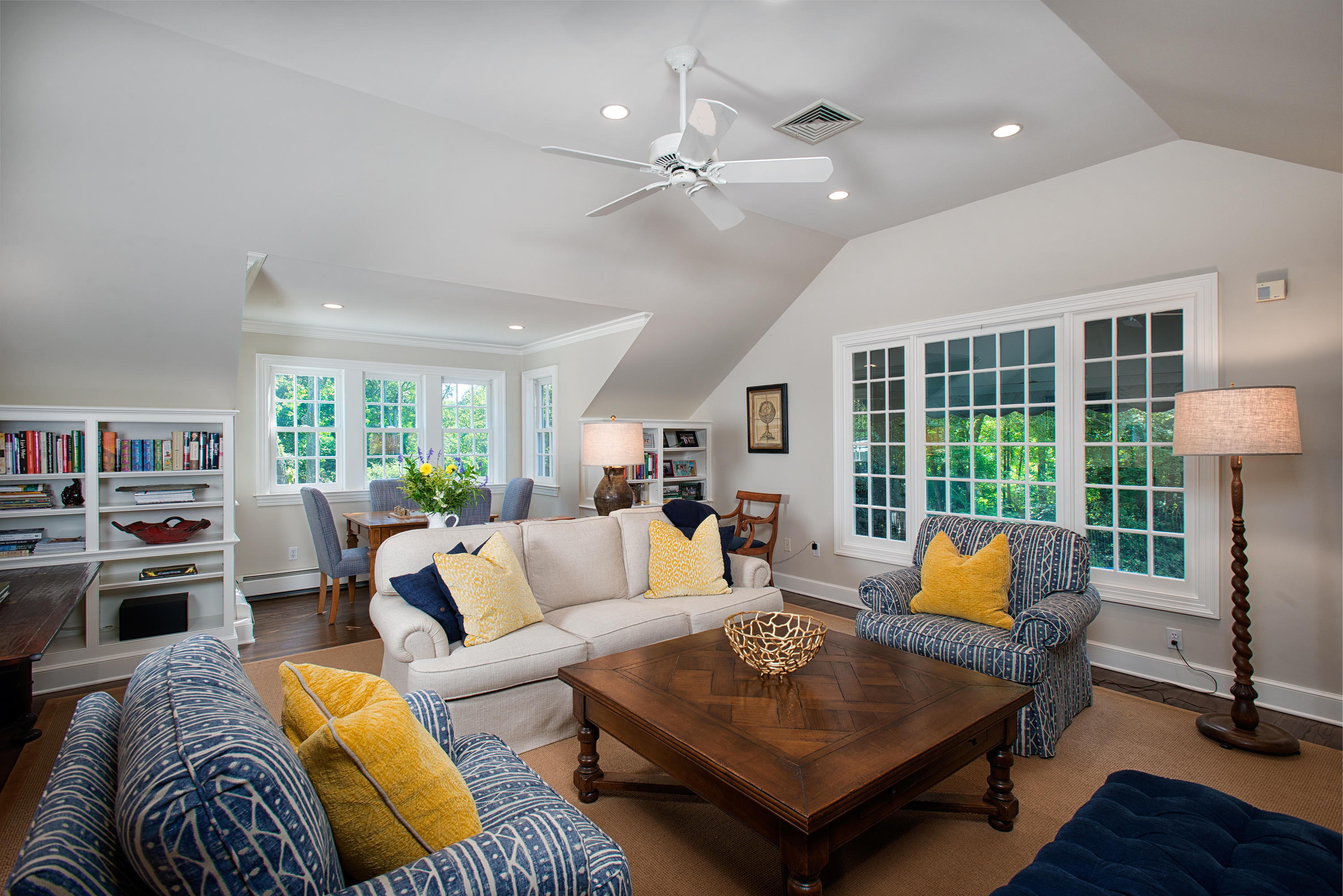 249 Nod Hill Road Wilton, CT 06897 - Photo 15 of 35 a living room with furniture and a flat screen tv