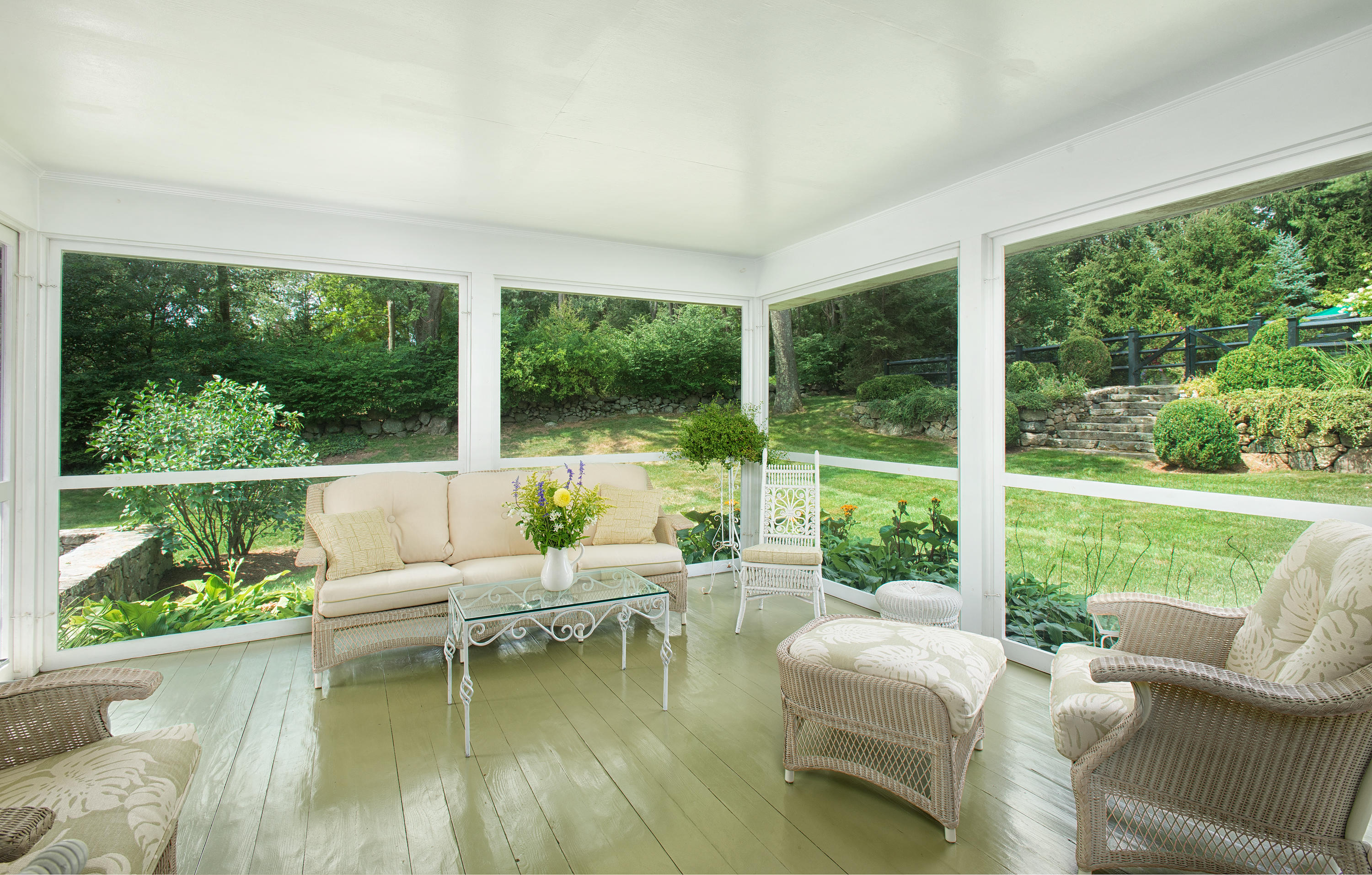 249 Nod Hill Road Wilton, CT 06897 - Photo 8 of 35 a living room with furniture and a large window
