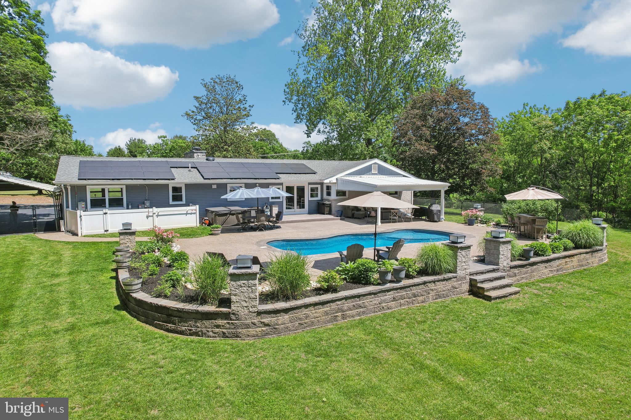 130 Silver Lake Road Bridgeton, NJ 08302 - Photo 53 of 66 an aerial view of a house with a garden view