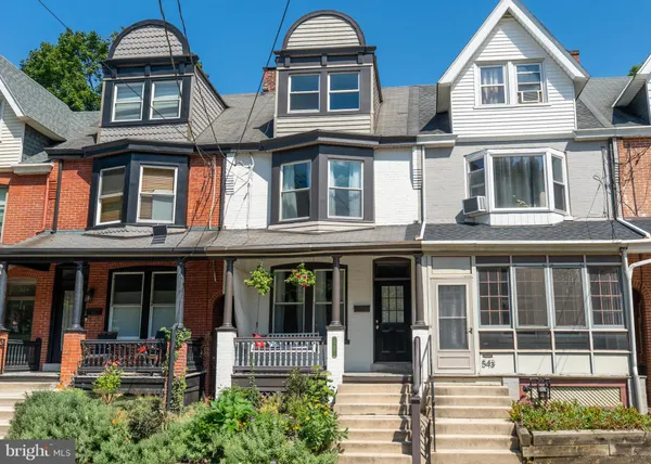 front view of two houses
