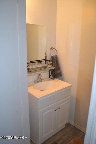 a view of a room with racks