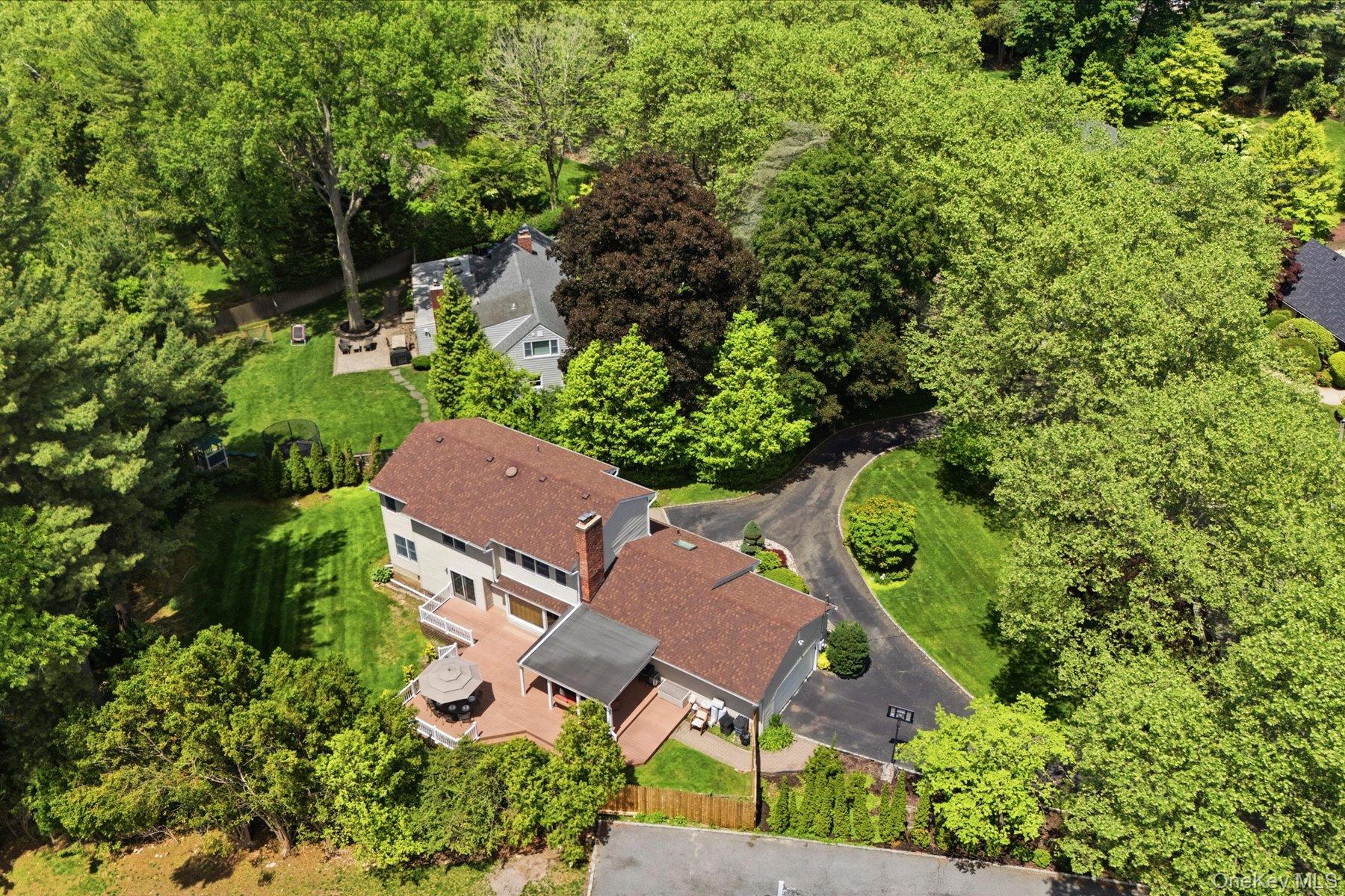 6 Brandy Road Cold Spring Harbor, NY 11724 - Photo 25 of 25 an aerial view of a house with garden space and street view