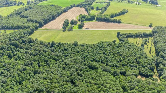 a view of a water with an outdoor space