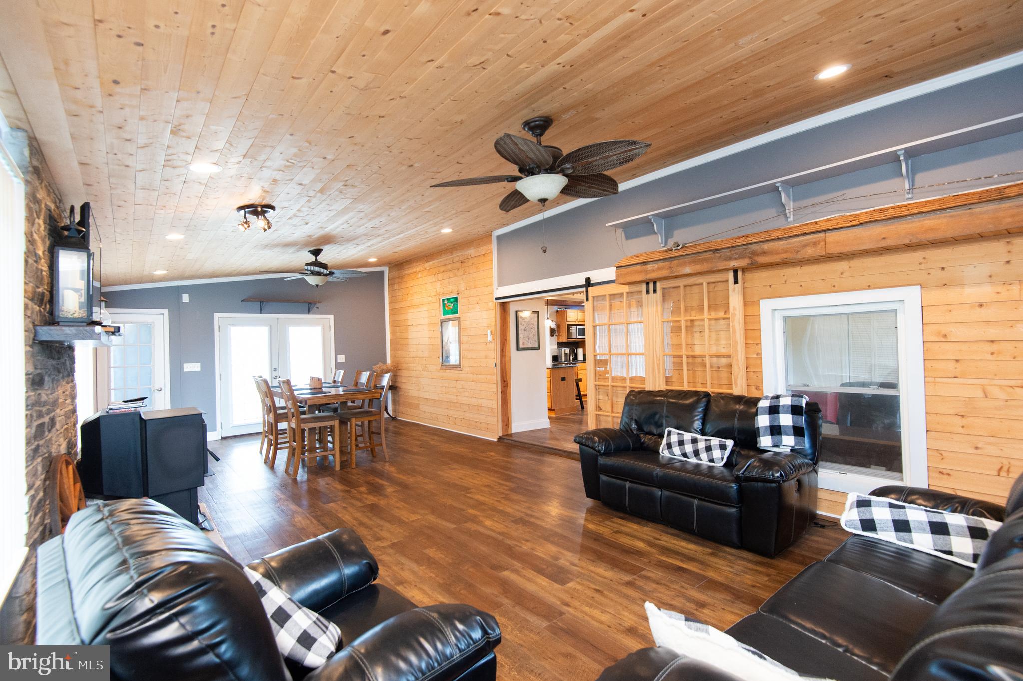 2407 Hoopers Island Road Fishing Creek, MD 21634 - Photo 22 of 69 Sunroom with wood ceiling