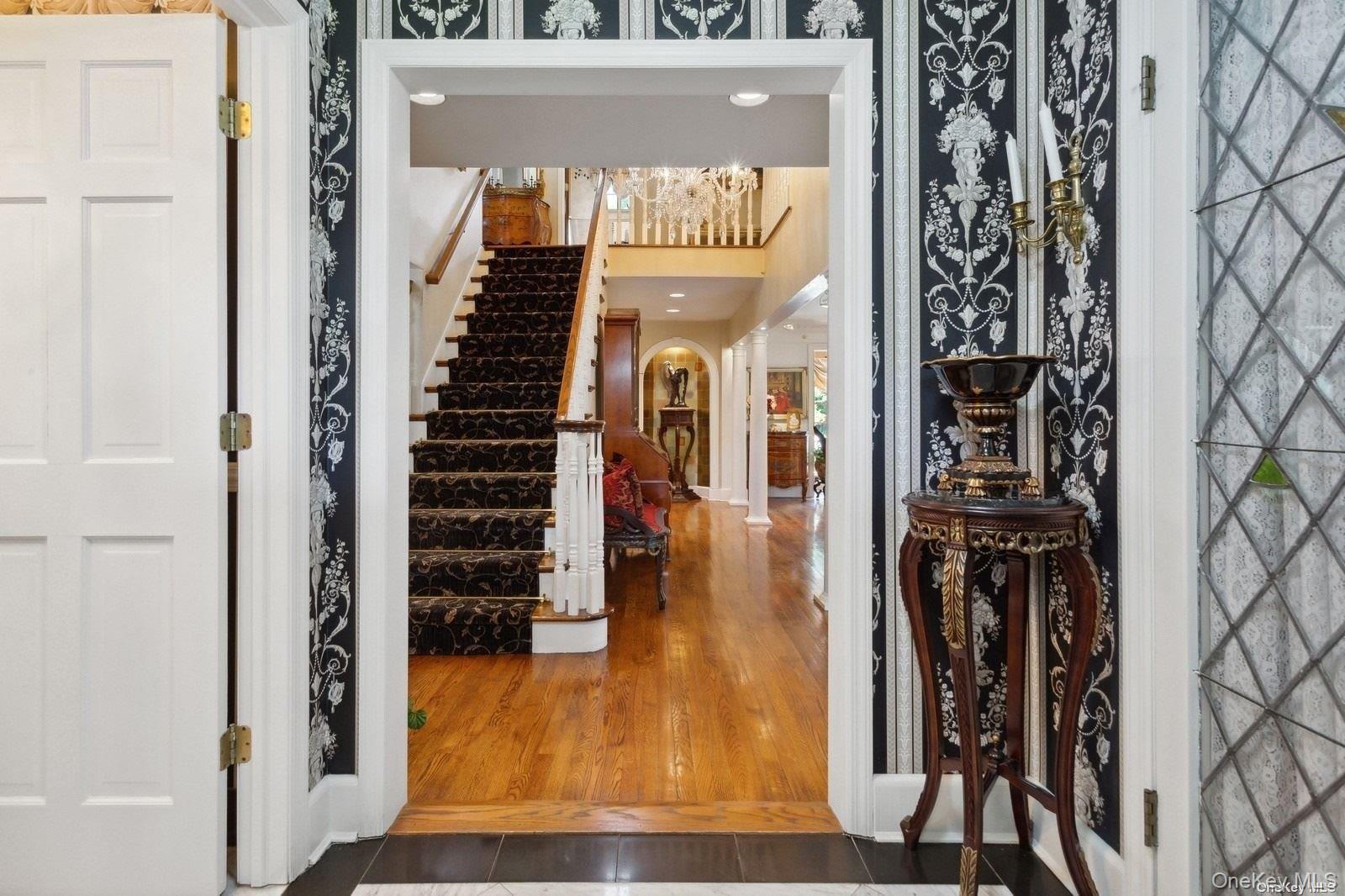 1345 Harbor Road Hewlett, NY 11557 - Photo 5 of 36 a view of hallway with wooden floor