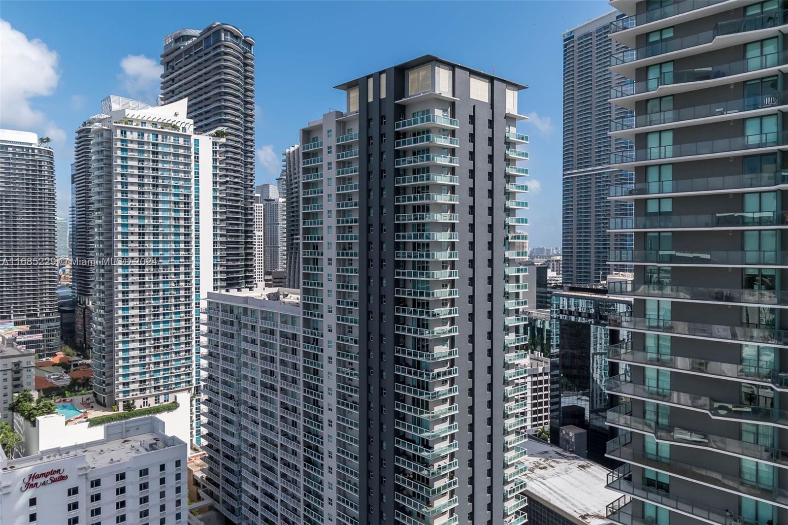 60 Southwest 13th Street, Unit 2618 Miami, FL 33130 - Photo 24 of 24 a view of a city with tall buildings