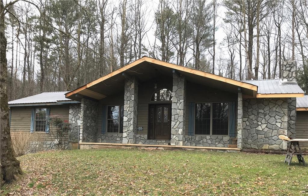 7551 A Boardtown Road Ellijay, GA 30540 - Photo 1 of 1 Huge front porch and nice stone work. Perfect to sit and watch all the wildlife. New paint coming soon!