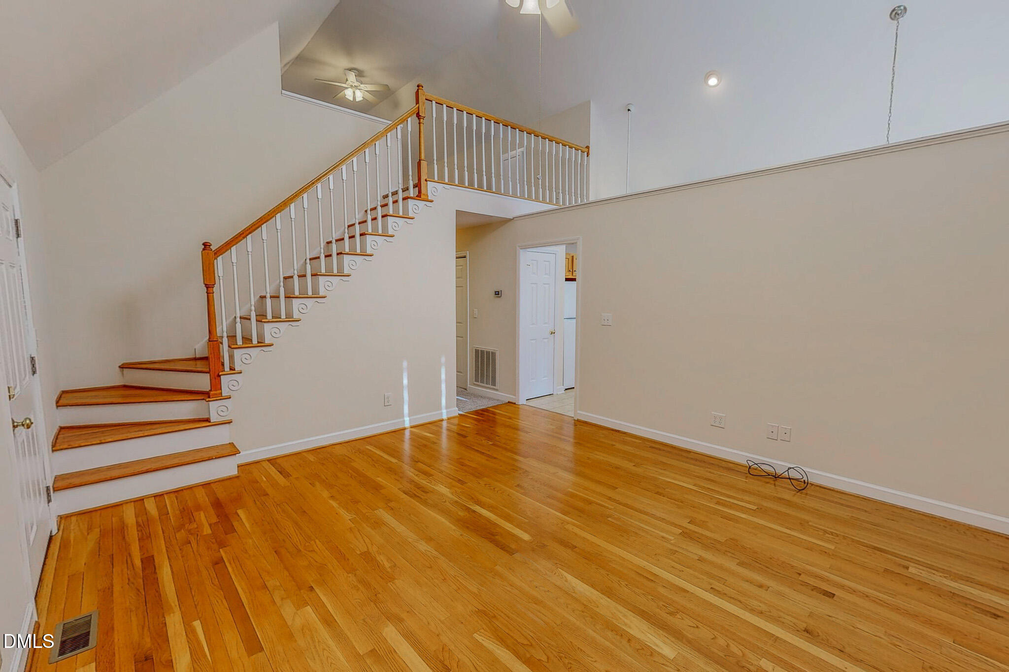 689 Lockamy Road Timberlake, NC 27583 - Photo 10 of 33 a view of entryway and hall with wooden floor