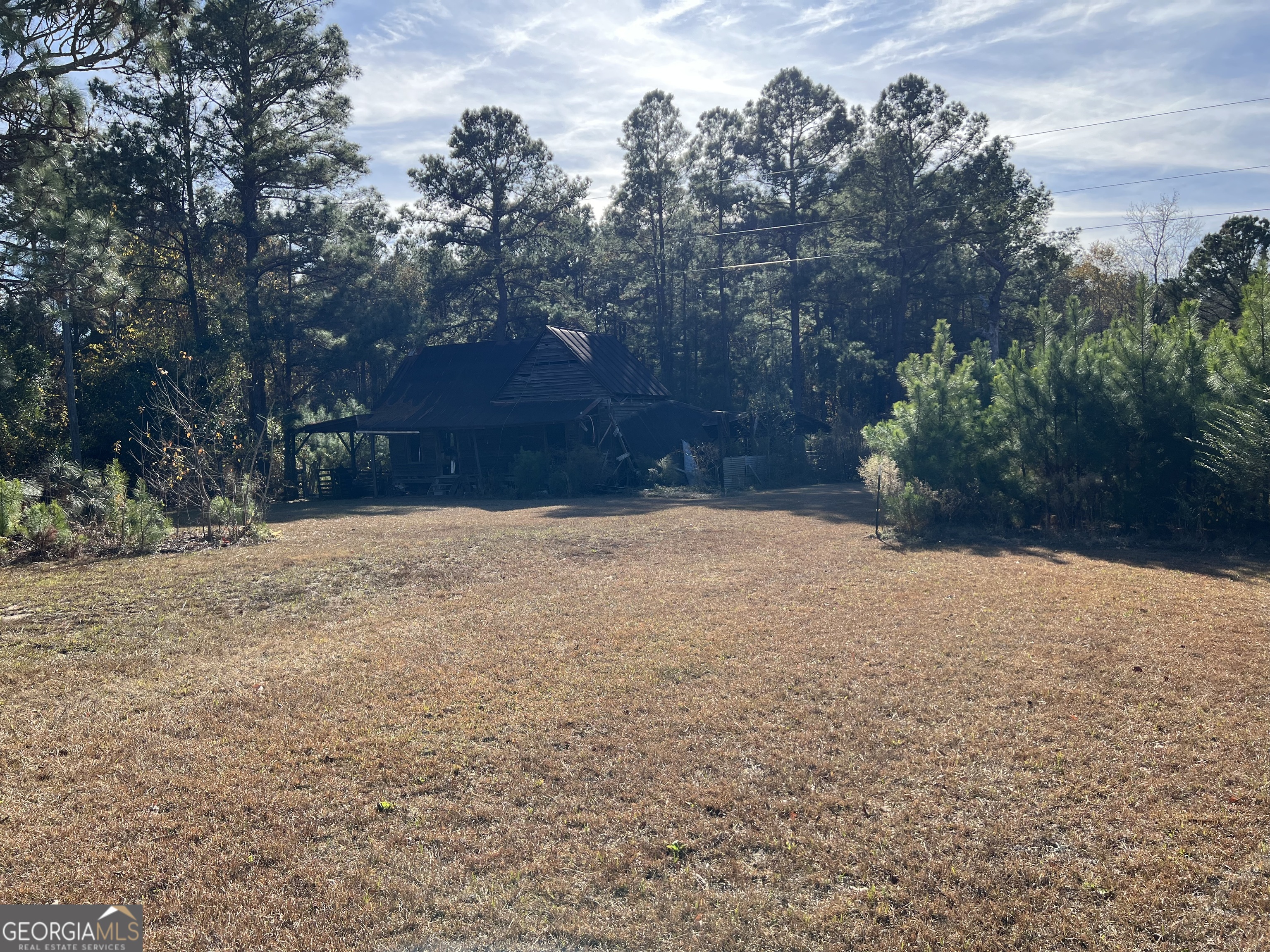 6419 Cochran Highway Cochran, GA 31014 - Photo 27 of 55 a backyard of a house with lots of green space