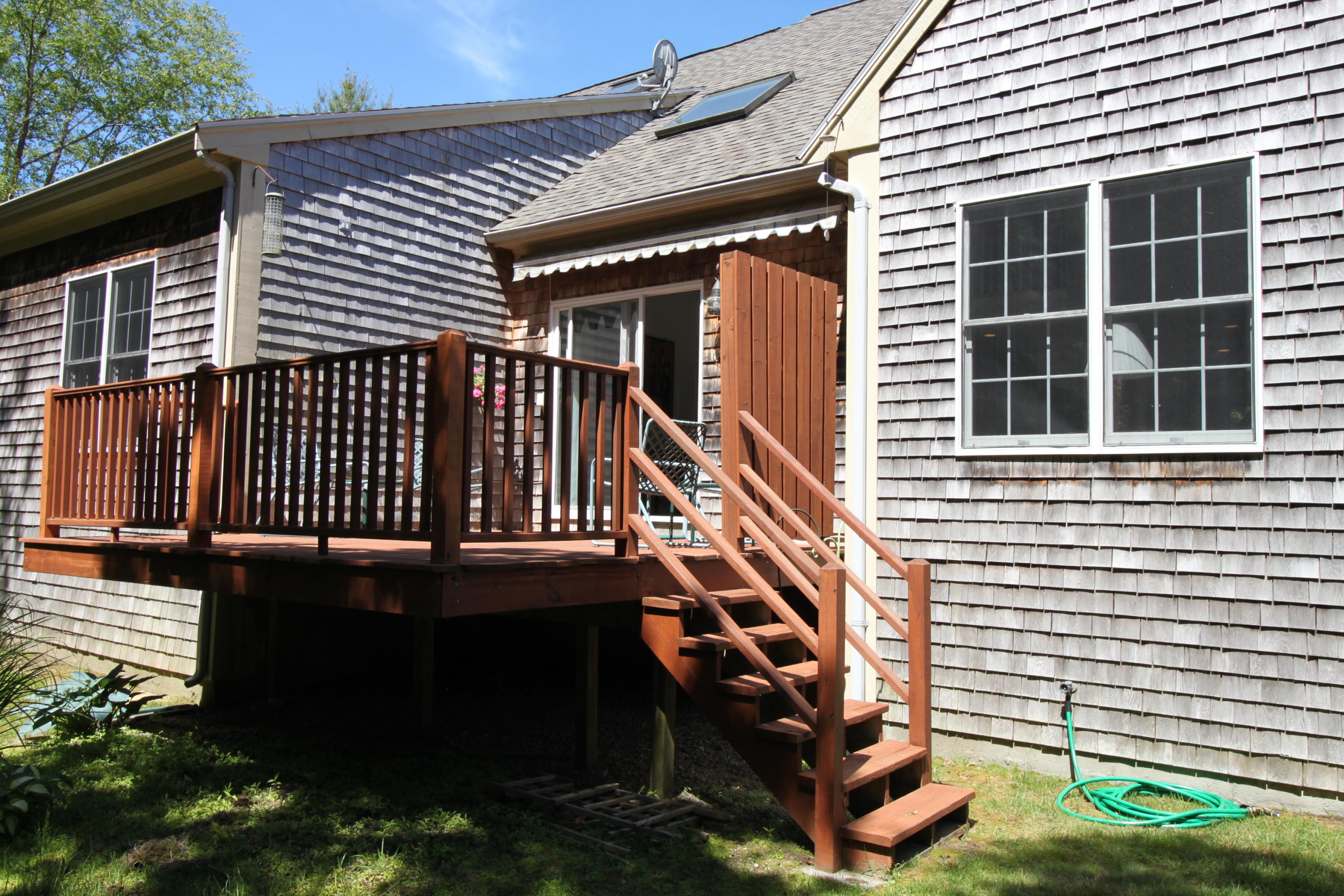 17 Windsor Point Mashpee, MA 02649 - Photo 33 of 40 rear view with deck