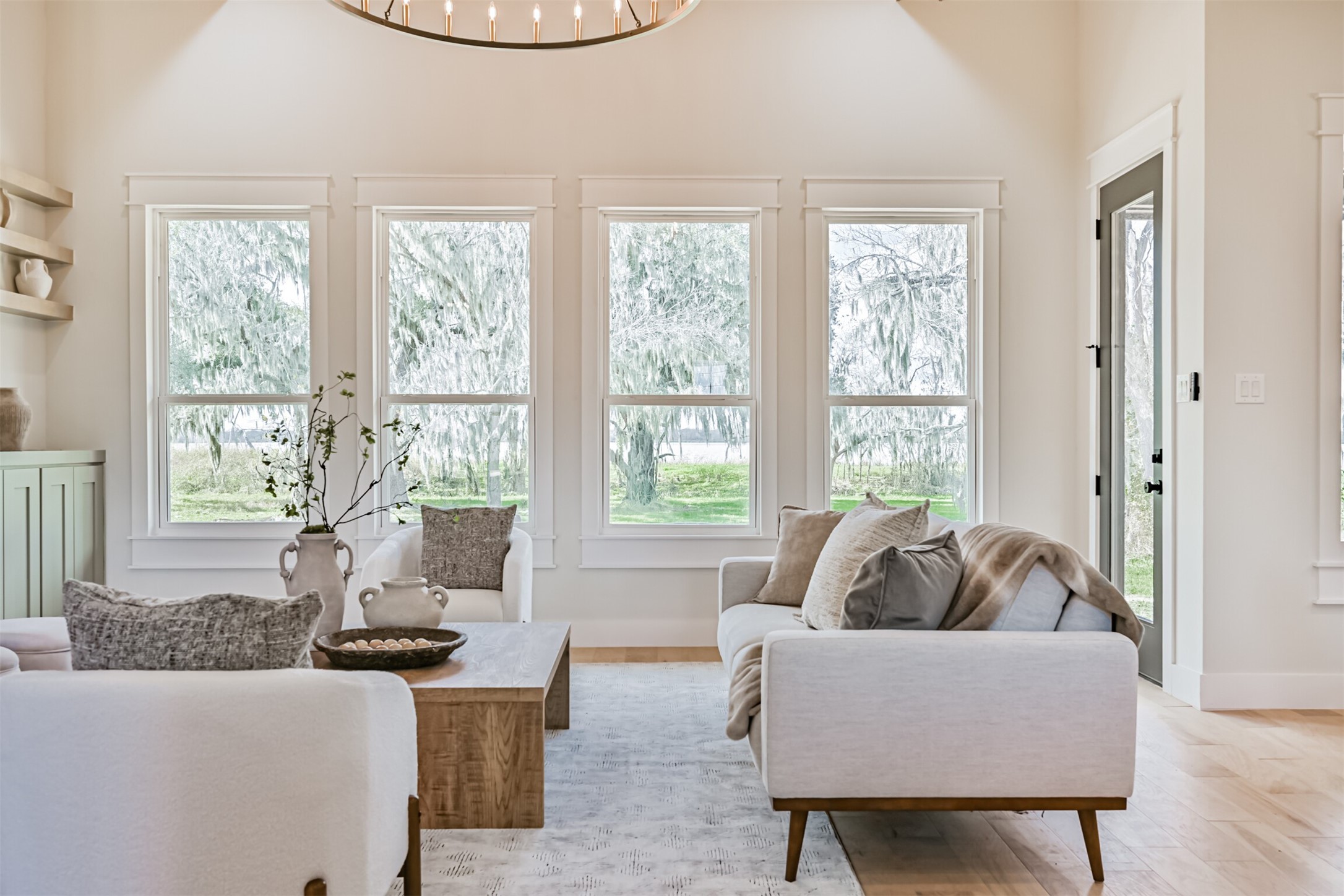 208 Pony Trail Angleton, TX 77515 - Photo 11 of 50 a living room with furniture and a large window