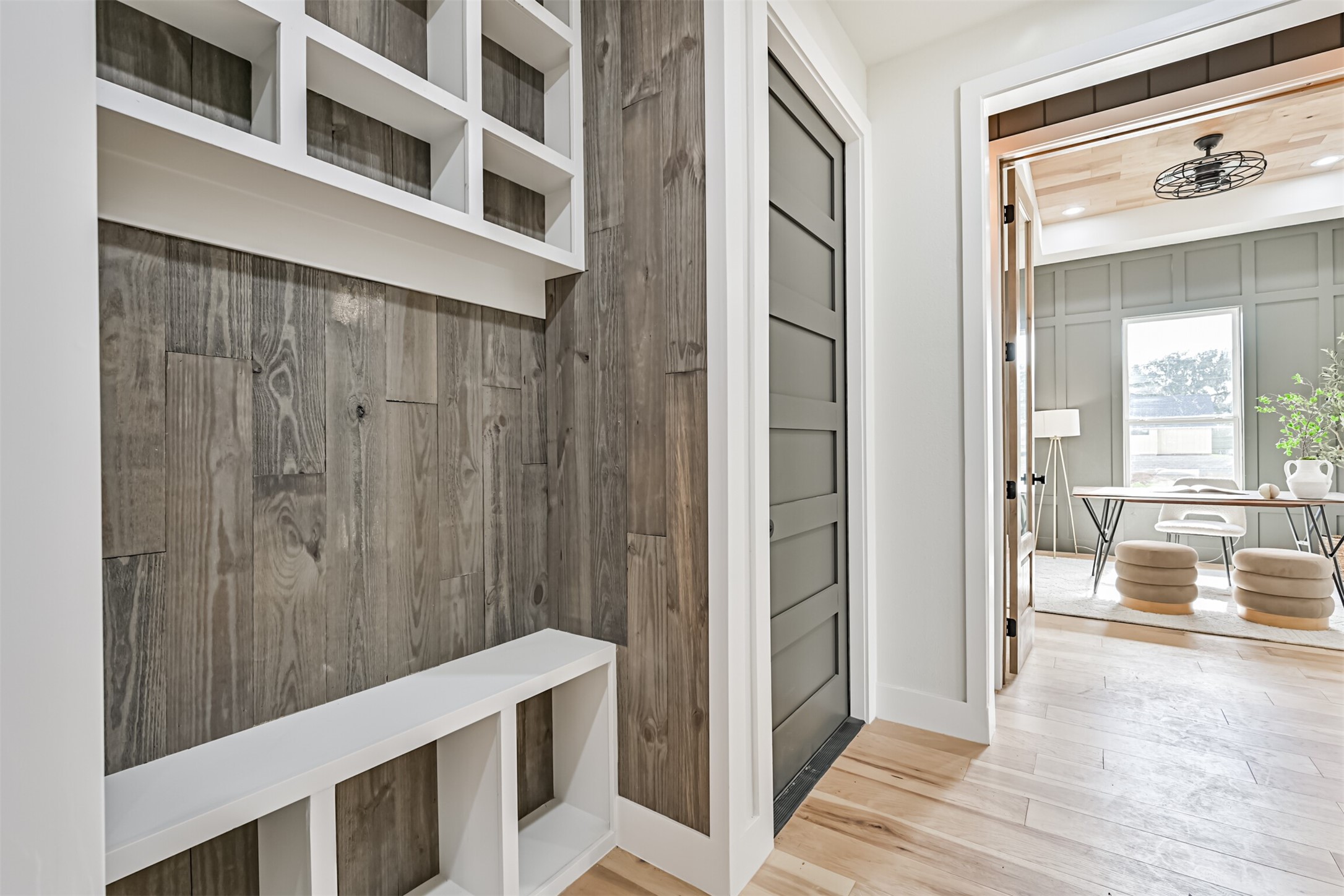 208 Pony Trail Angleton, TX 77515 - Photo 47 of 50 a view of livingroom with furniture and wooden floor