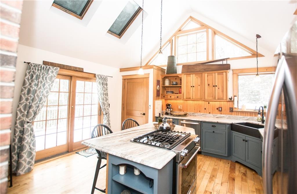 76 Gurnet Landing Road Harpswell, ME 04079 - Photo 4 of 35 The stylish kitchen can only be...