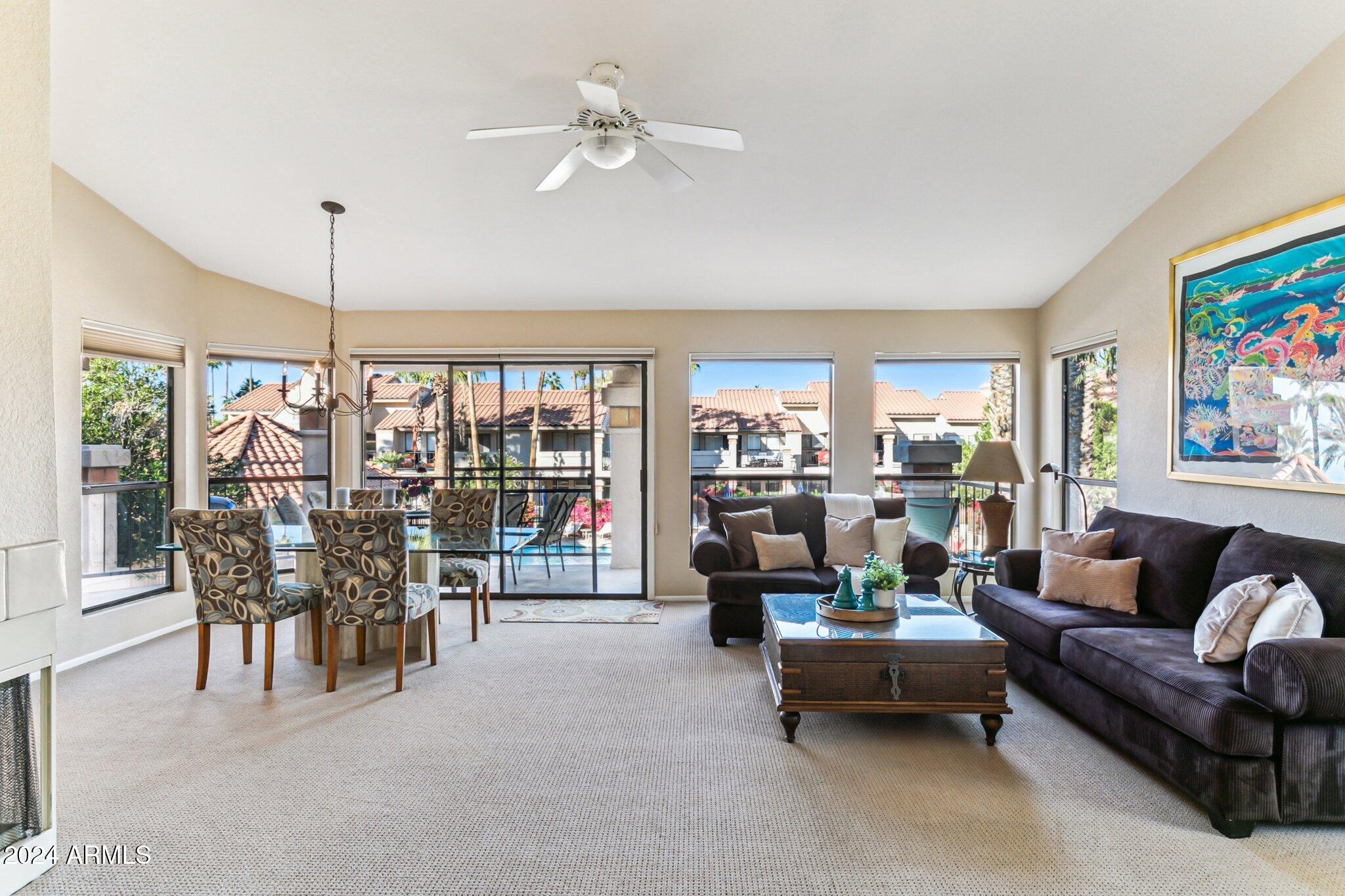 9707 East Mountain View Road, Unit 2440 Scottsdale, AZ 85258 - Photo 11 of 29 New Carpet throughout