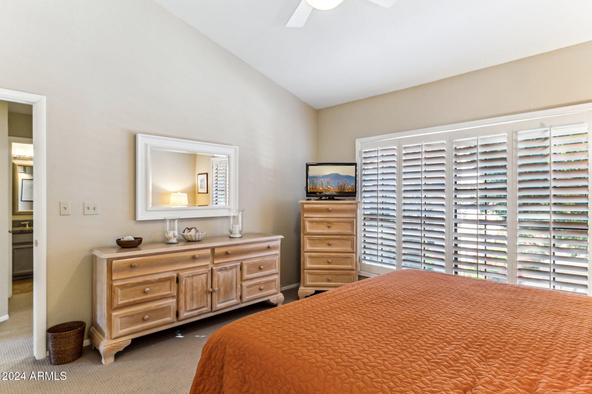 9707 East Mountain View Road, Unit 2440 Scottsdale, AZ 85258 - Photo 16 of 29 Master bedroom