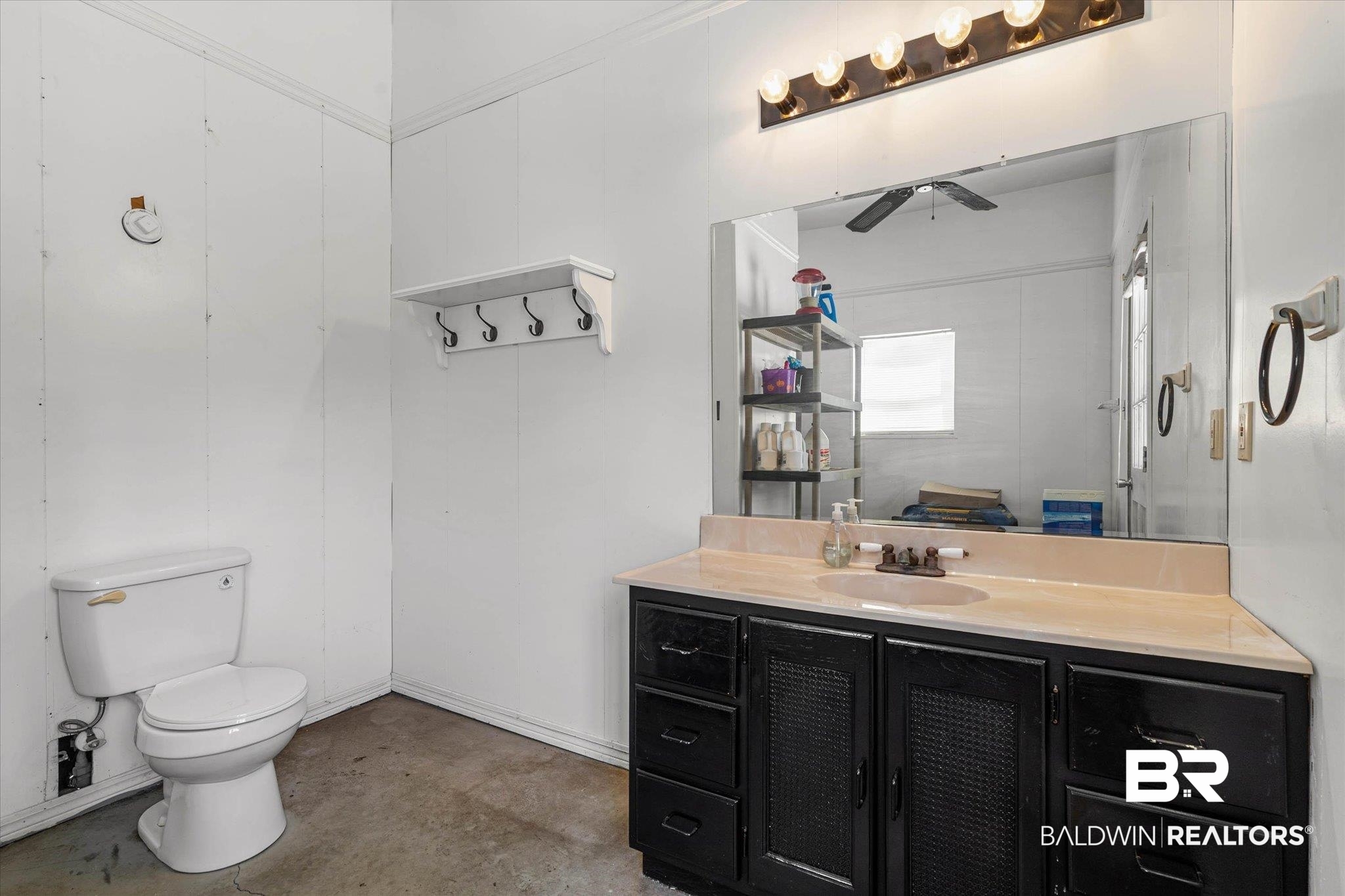 3724 Claridge Road South Mobile, AL 36608 - Photo 33 of 42 Bathroom with vanity and concrete flooring
