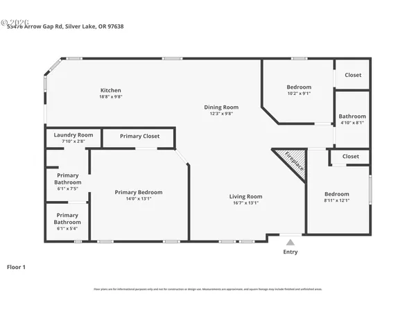 $625,000 | 53476 Arrow Gap Road, Silver Lake, OR 97638